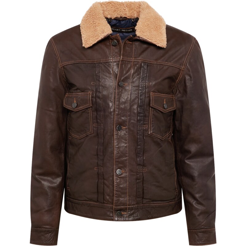 FREAKY NATION Geacă de primăvară-toamnă maro închis