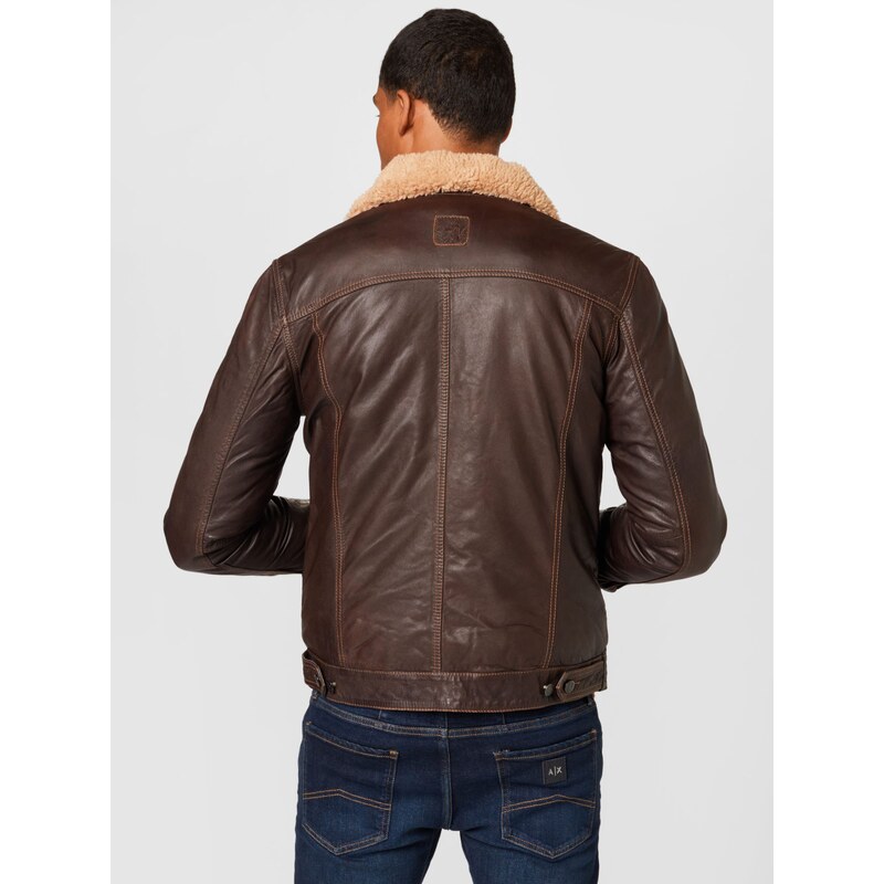 FREAKY NATION Geacă de primăvară-toamnă maro închis