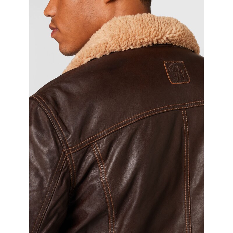 FREAKY NATION Geacă de primăvară-toamnă maro închis