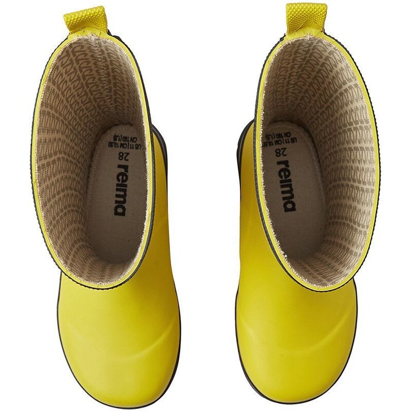 Reima cizme copii culoarea galben