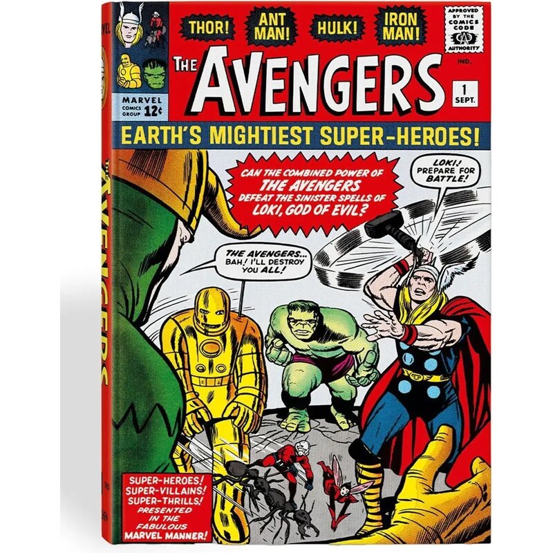 TASCHEN Marvel Comics Library. Avengers Vol 1 1963-1965 - Orange