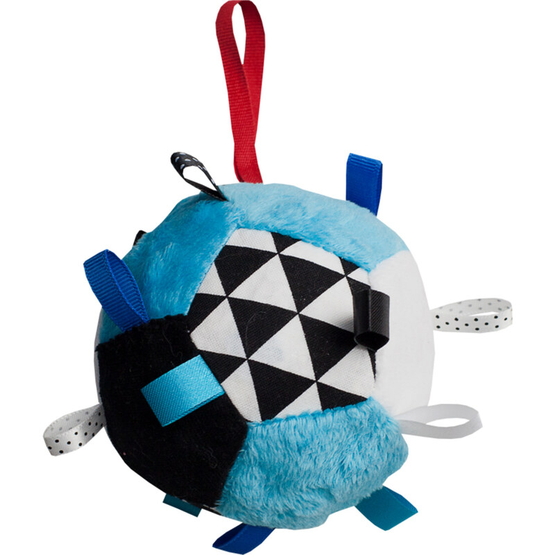 Balon colorat de pluș Hencz Toys - albastru