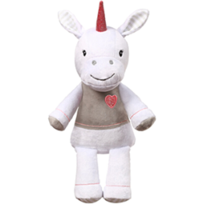 Jucărie moale cu sunătoare BabyOno Unicorn, 60 cm - alb