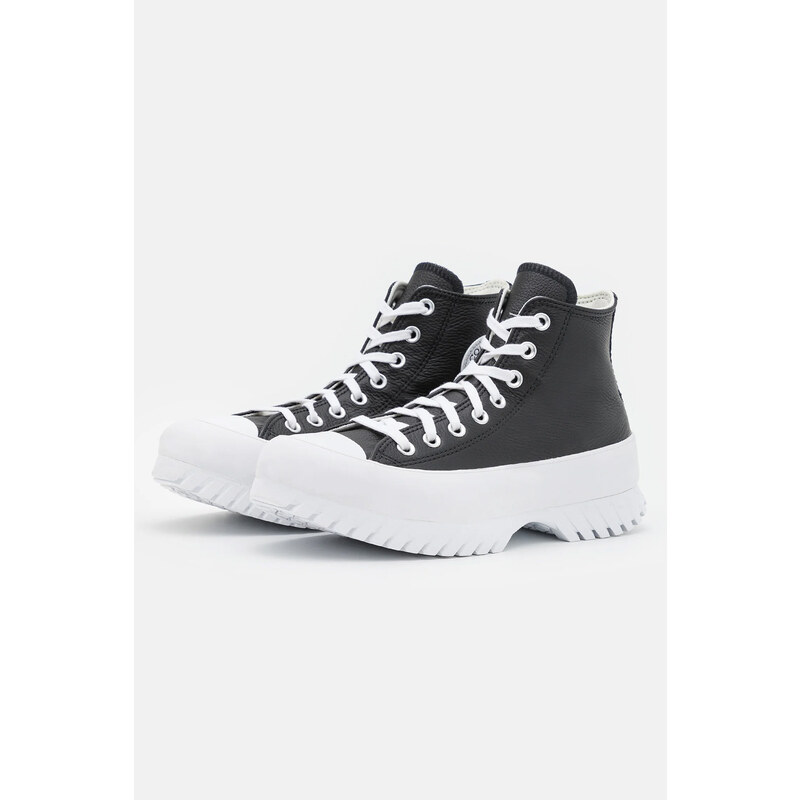 CONVERSE Sneakers Chuck Taylor All Star Lugged 2.0 Leather A03704C 001-black/egret/white