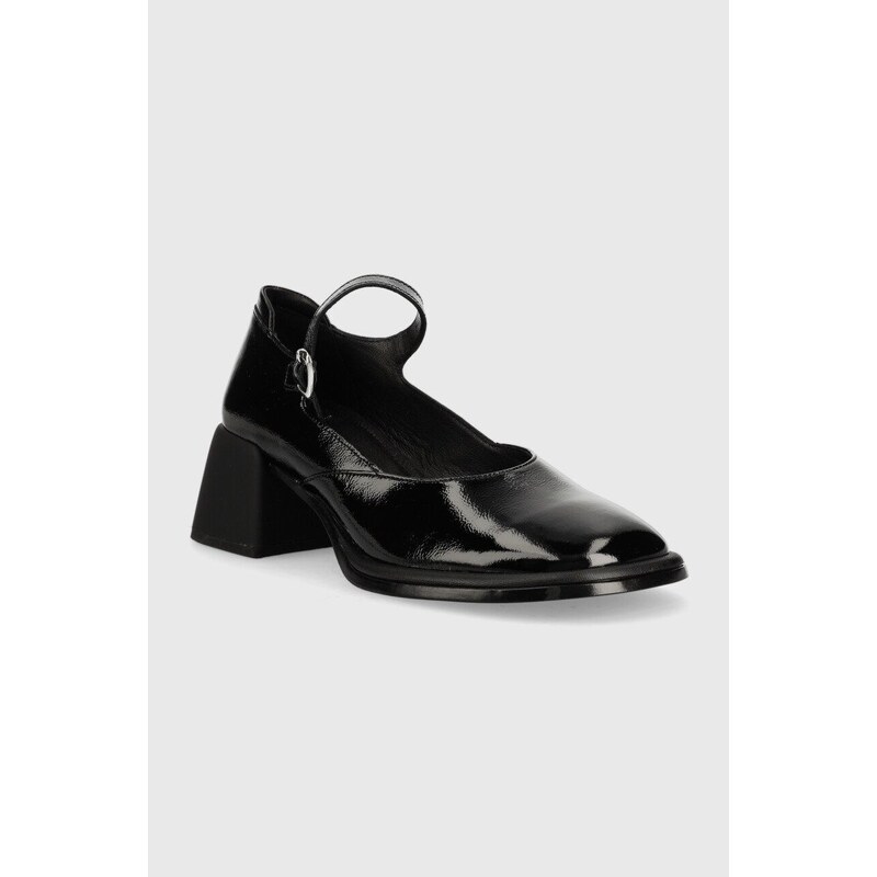 Vagabond Shoemakers pantofi de piele Ansie culoarea negru, cu toc drept