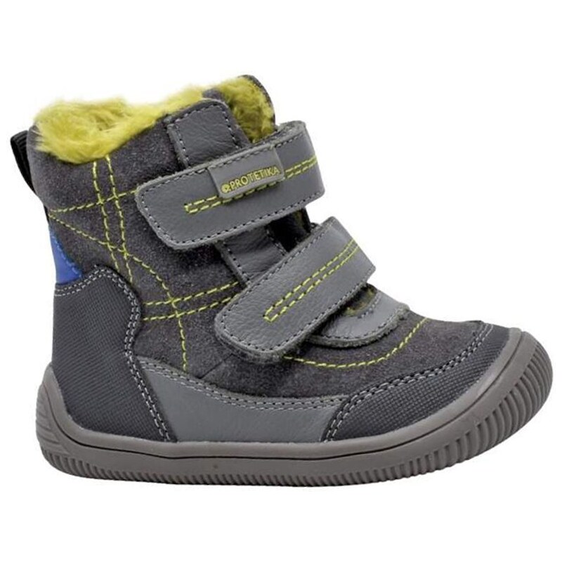 Protetika Băieți cizme de iarnă Barefoot RAMOS GREY, Protezare, gri