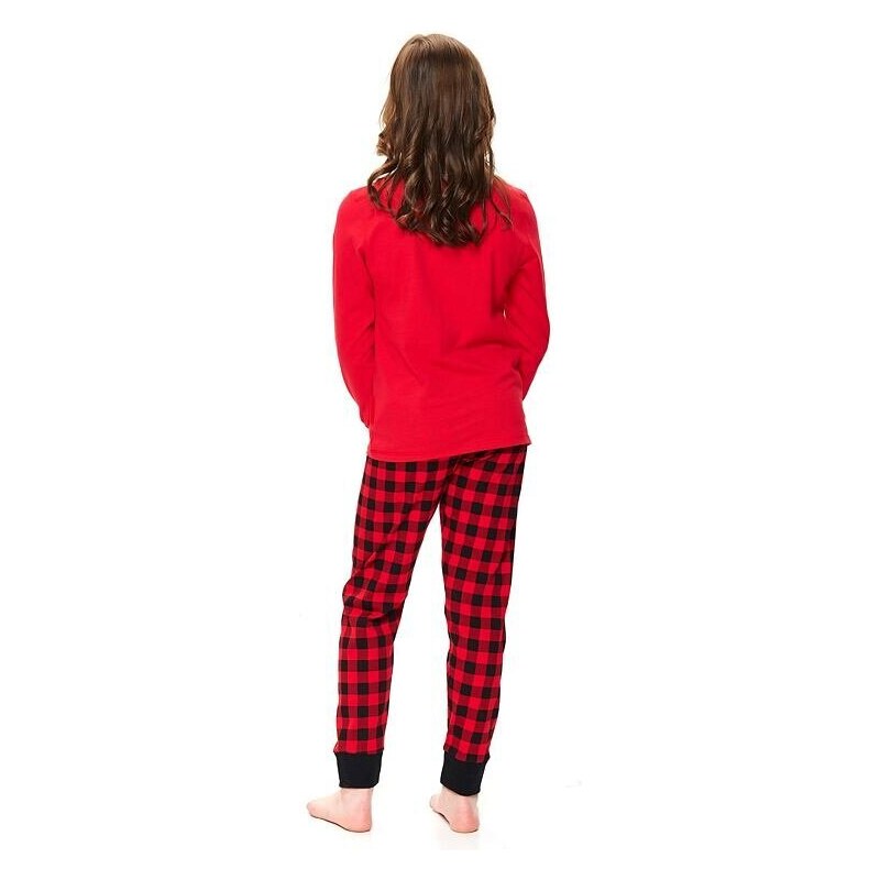 DN Nightwear Pijama fete Princess roșie