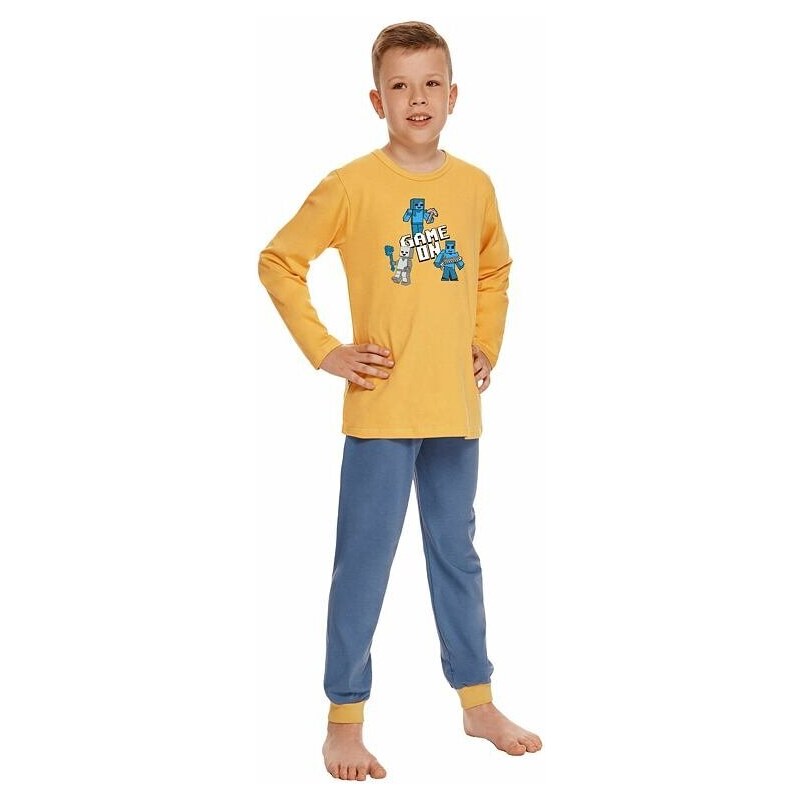 Taro Pijama băieți Jacob galbenă