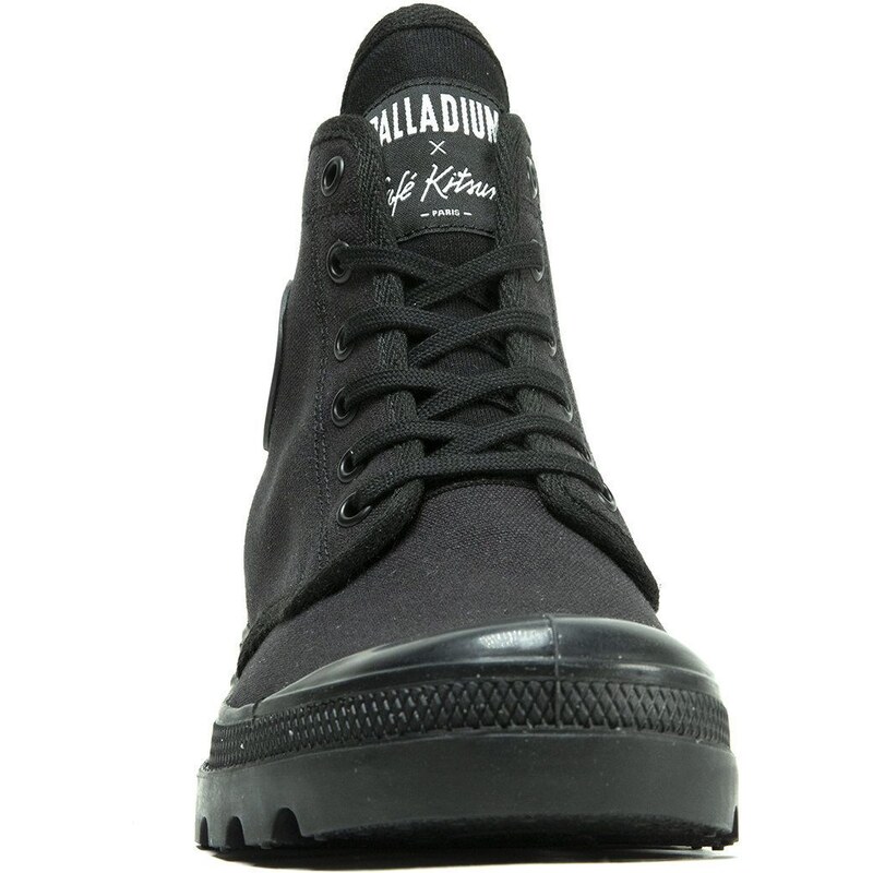 Palladium sneakers Plbrousse X Kitsune culoarea negru