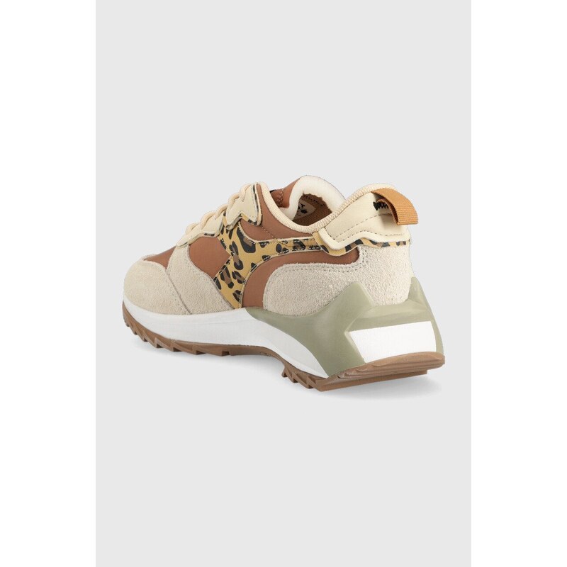Diadora sneakers Jolly Animalier culoarea bej 501.178617-C9995