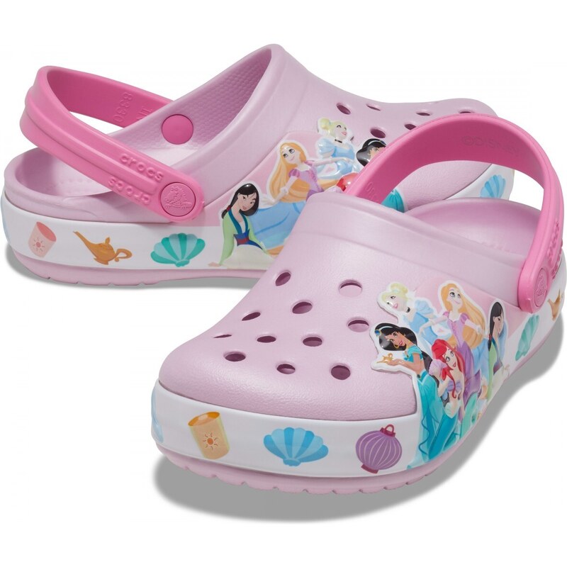 Saboti Crocs Fun Lab Disney Princess Lights Clog