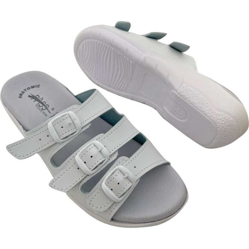 Papuci Pass Collection pentru Femei Medicinal Leather Shoes QQ10003_13S (Marime: 40)
