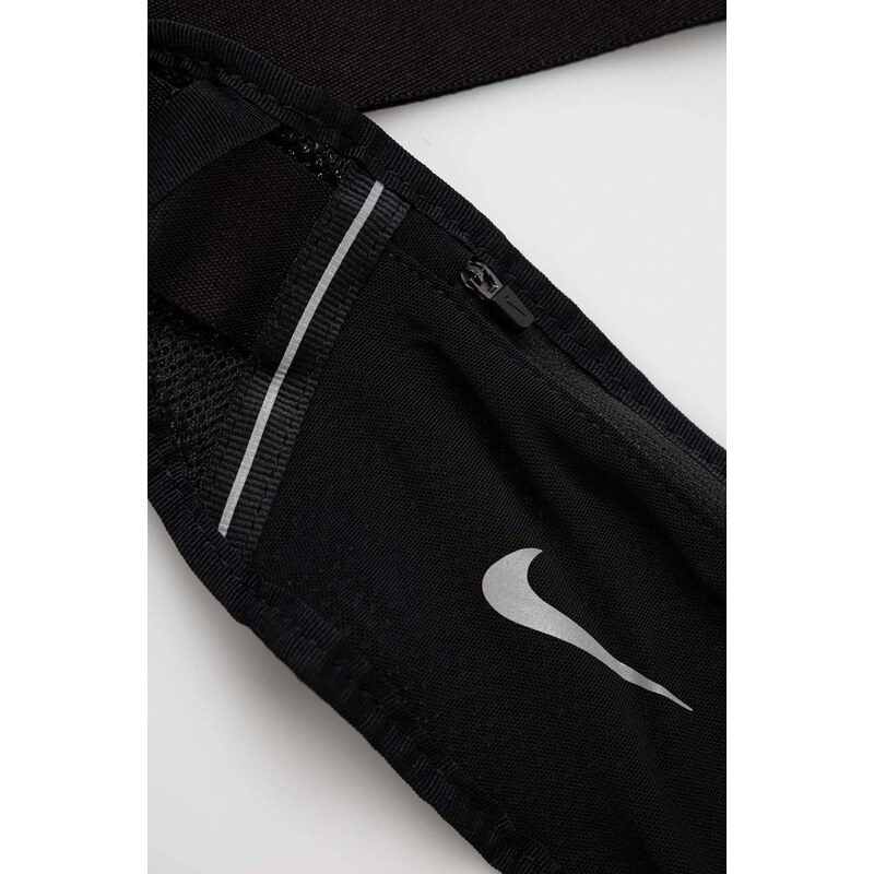 Nike curea de alergare cu o sticla de apa culoarea negru
