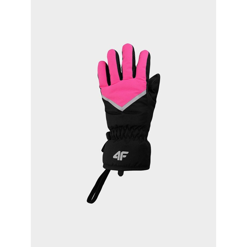 4F Mănuși de schi Thinsulate pentru fete - fucsia - L