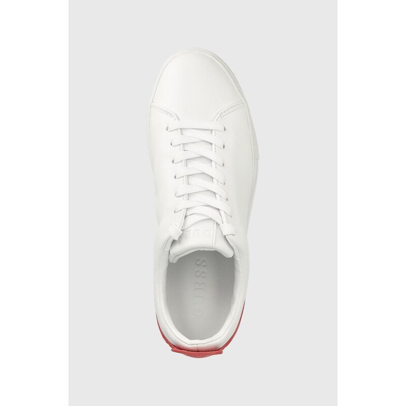 Guess sneakers Giaa5 culoarea alb