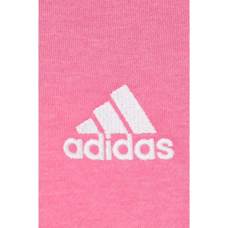 adidas bluza Femei, culoarea roz, neted