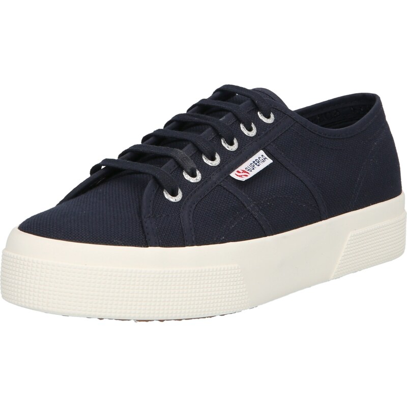 SUPERGA Sneaker low bleumarin / alb
