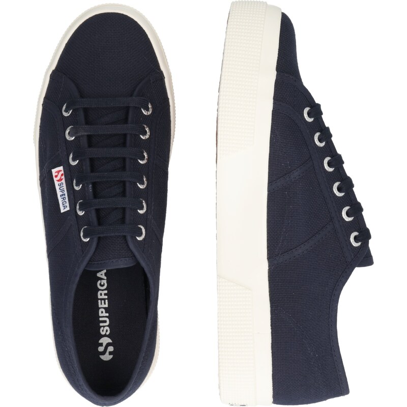 SUPERGA Sneaker low bleumarin / alb