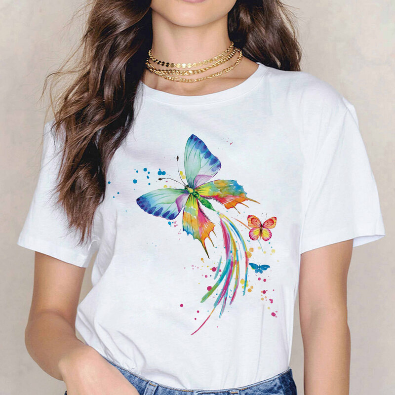 orielle Tricou Painted Butterflies