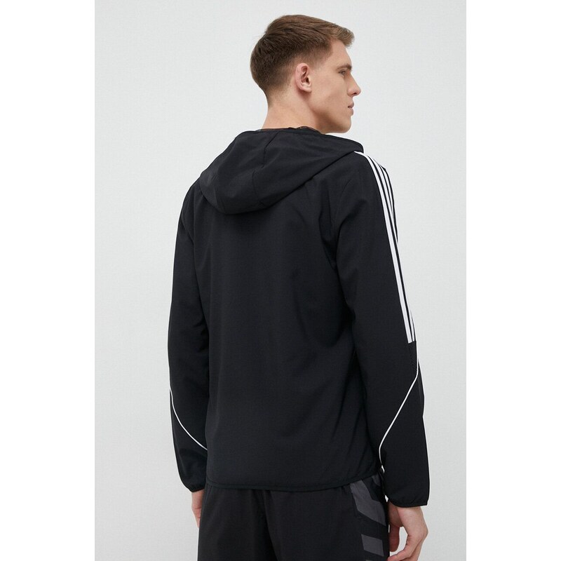 adidas Performance jacheta de antrenament Tiro 23 culoarea negru, de tranzitie