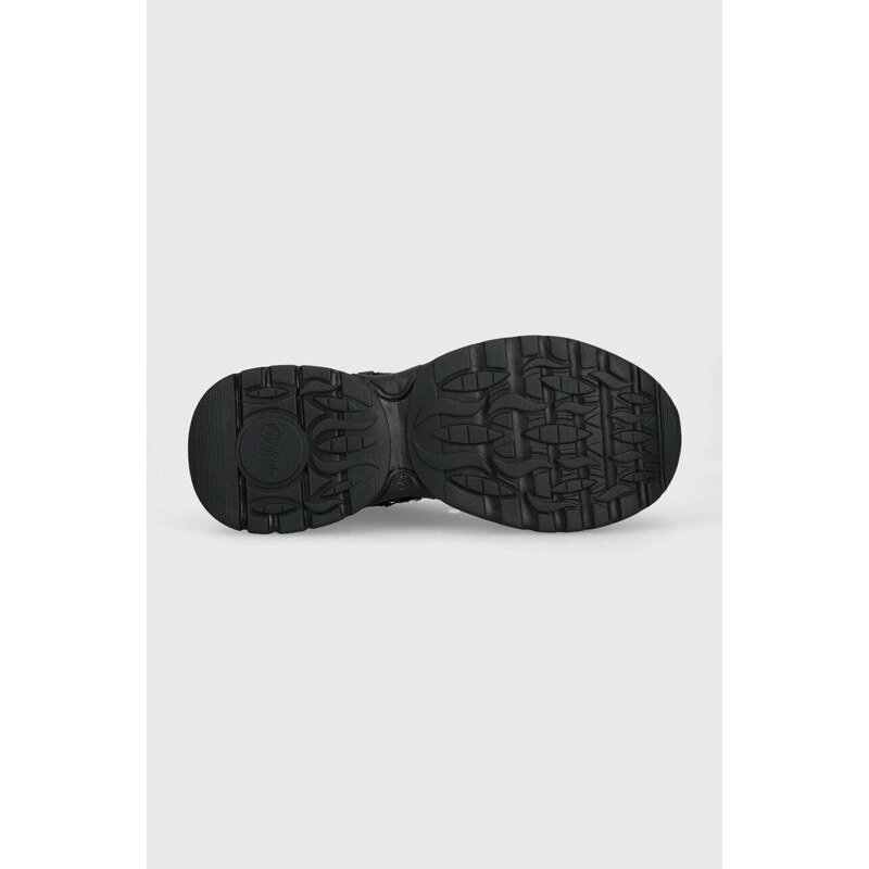 Buffalo sneakers Triplet Hollow culoarea negru, 1630747