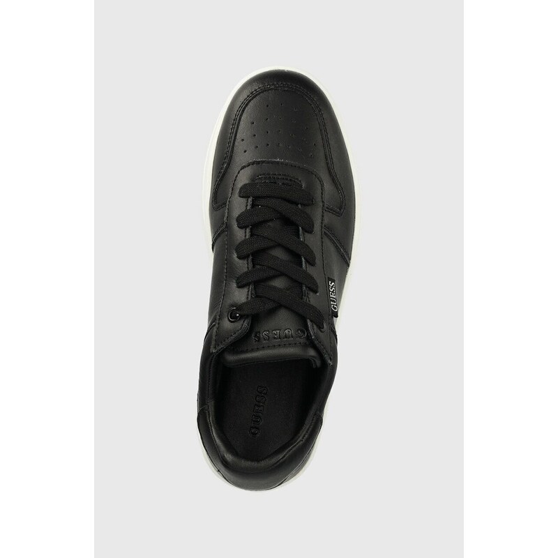 Guess sneakers LIFET culoarea negru, FL6LIF LEA12