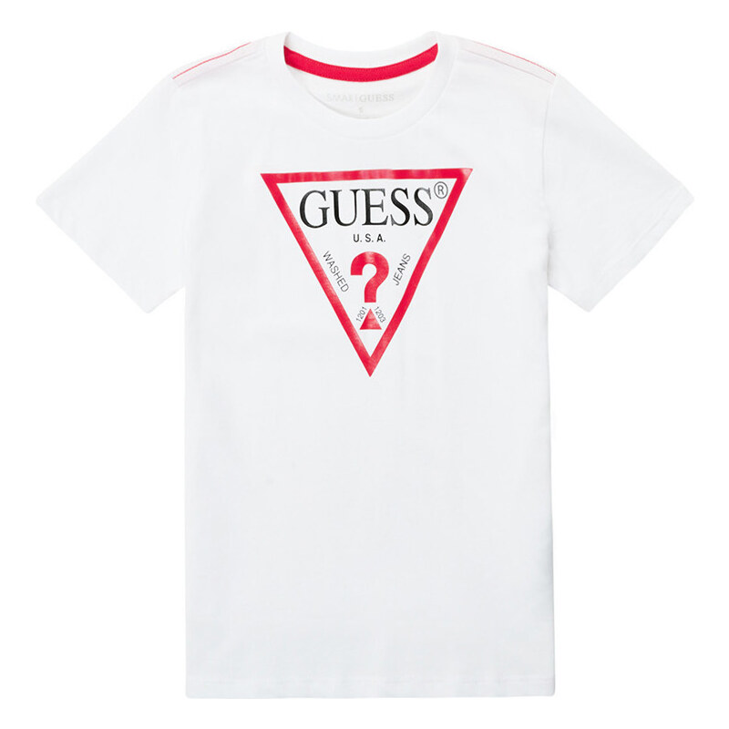 GUESS K T-Shirt Pentru copii Ss T-Shirt_Core L73I55K8HM0 a000 true white a000