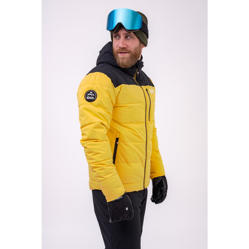 Nordblanc Geacă de iarnă galbenă pentru bărbați STANDOUT