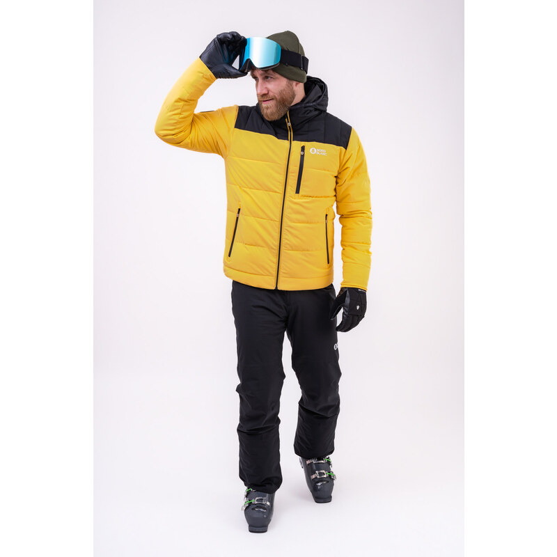 Nordblanc Geacă de iarnă galbenă pentru bărbați STANDOUT