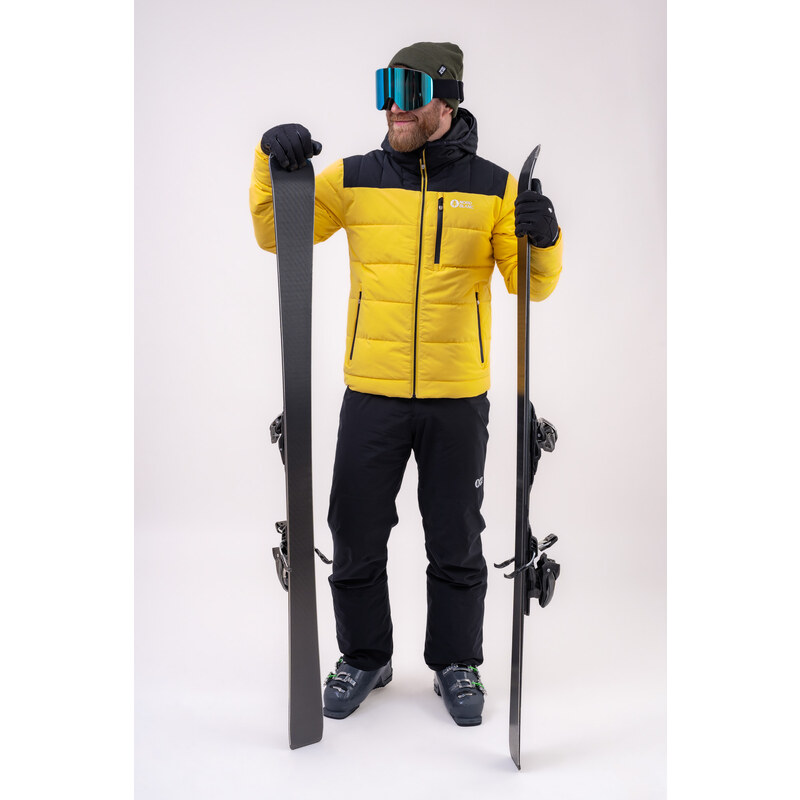 Nordblanc Geacă de iarnă galbenă pentru bărbați STANDOUT