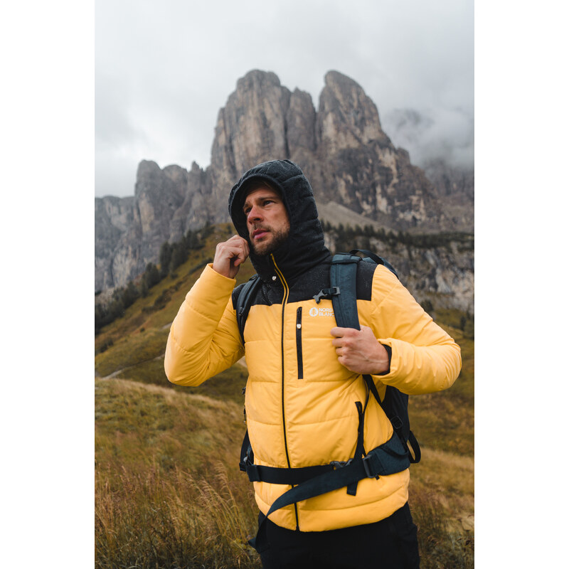 Nordblanc Geacă de iarnă galbenă pentru bărbați STANDOUT