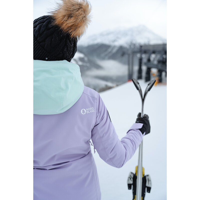 Nordblanc Geacă de schi mov pentru femei SNOW-SQUALL
