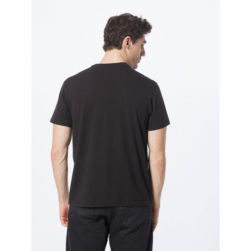 LEVI'S  Tricou 'Relaxed Baby Tab Short Sleeve Tee' roșu / negru
