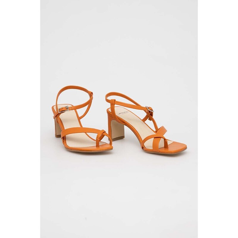 Vagabond Shoemakers sandale de piele LUISA culoarea portocaliu, 5312.301.44