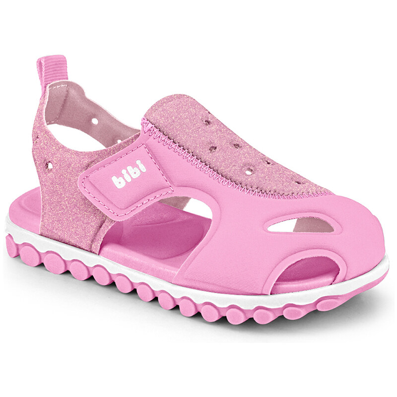 BIBI Shoes Sandale Fete Bibi Summer Roller Sport Pink Glitter
