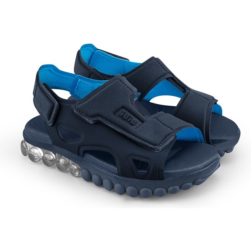 BIBI Shoes Sandale Baieti Bibi Summer Roller Light Blue