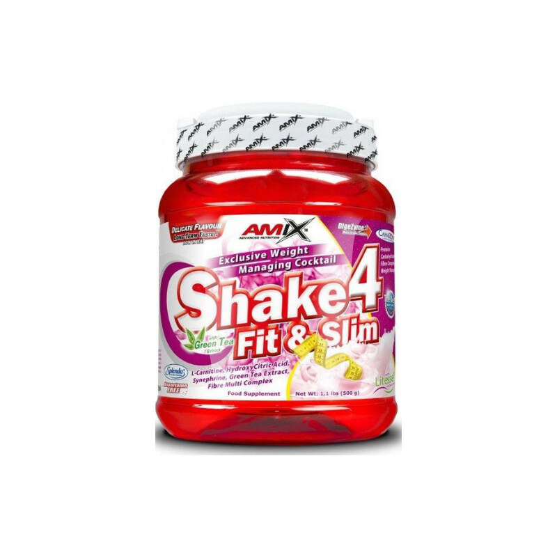 Pudre proteice Amix Shake 4 Fit&Slim 1000g - Vanilla 00132-1000g-van