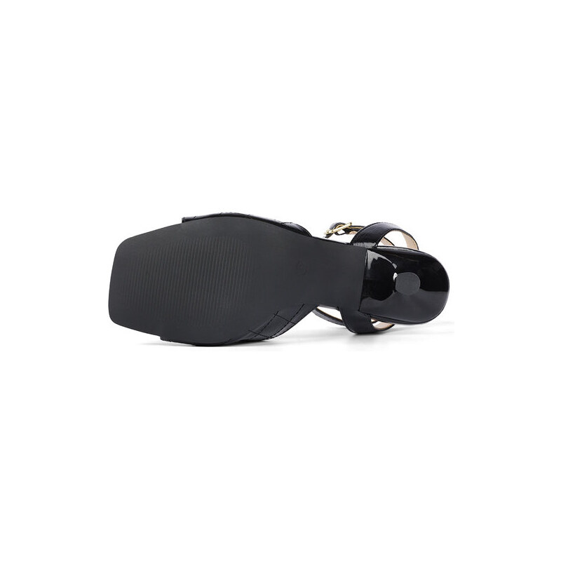 Sandale de ocazie BULLBOXER 156000F2S piele ecologica negre
