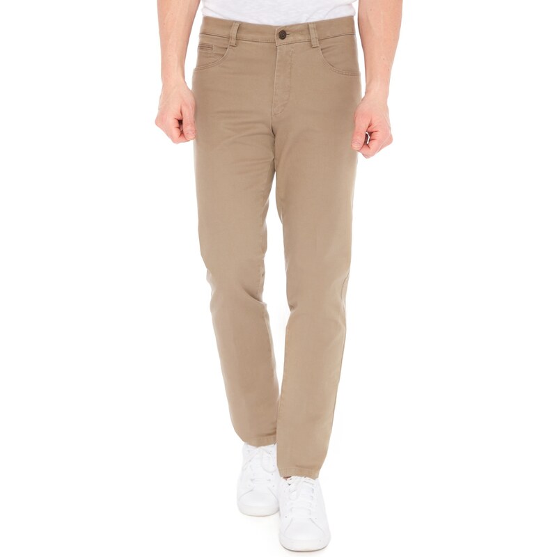 Pantaloni bărbați W. Wegener Douglas-slim 5526 maro