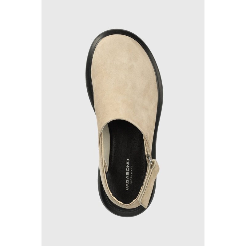 Vagabond Shoemakers sandale din piele intoarsa BLENDA femei, culoarea bej, 5519.350.07