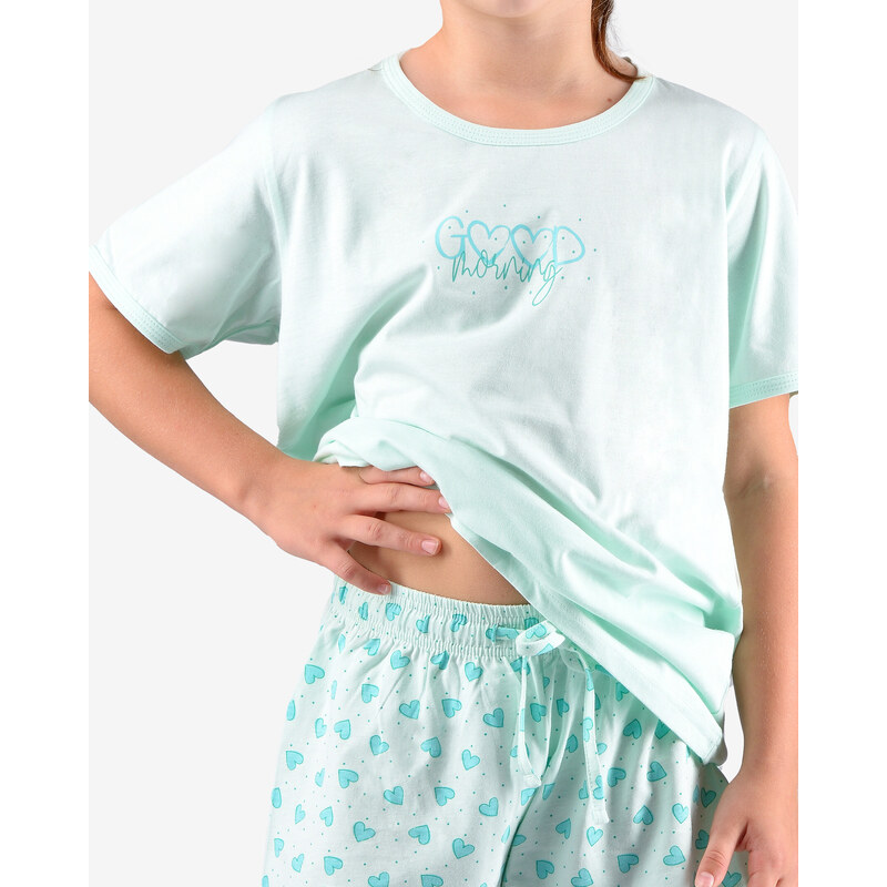 Pijama fetițe Gina albastră (29008-LYMMMZ) 140