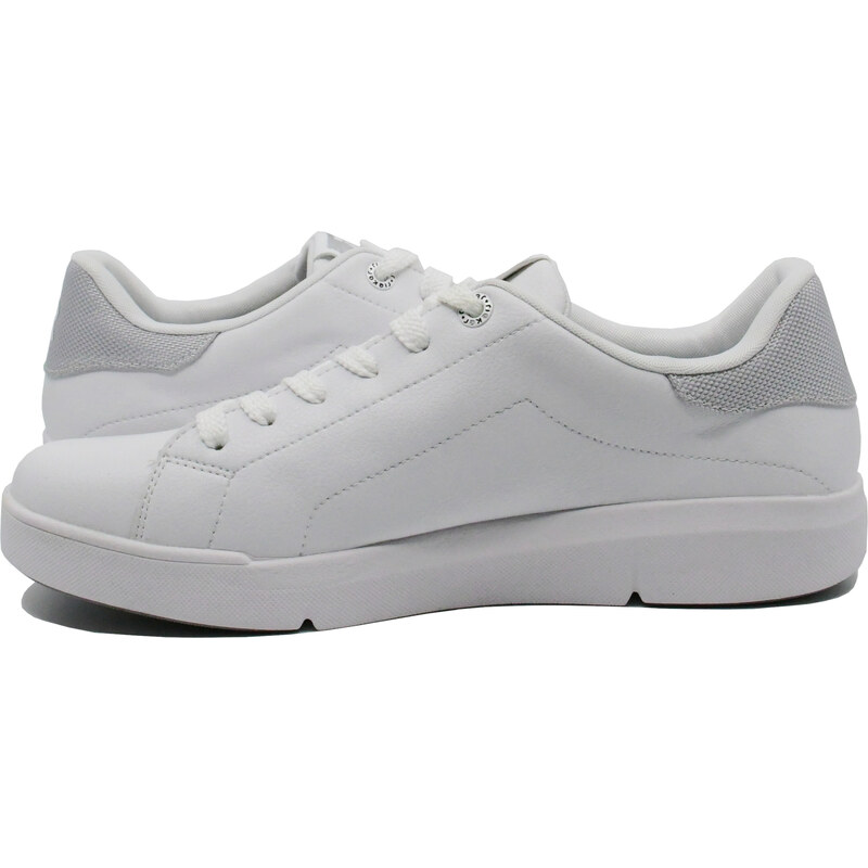 Pantofi sport Rieker Revolution din piele naturala, albi cu gri RIK41902-80