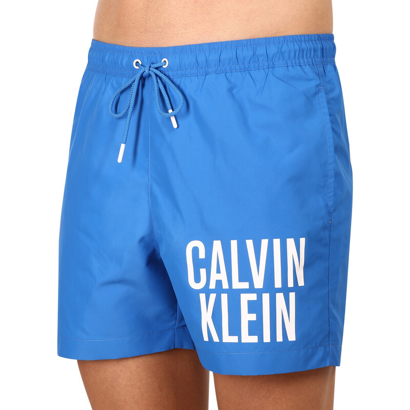 Costum de baie pentru bărbați Calvin Klein albastru (KM0KM00794 C4X) L