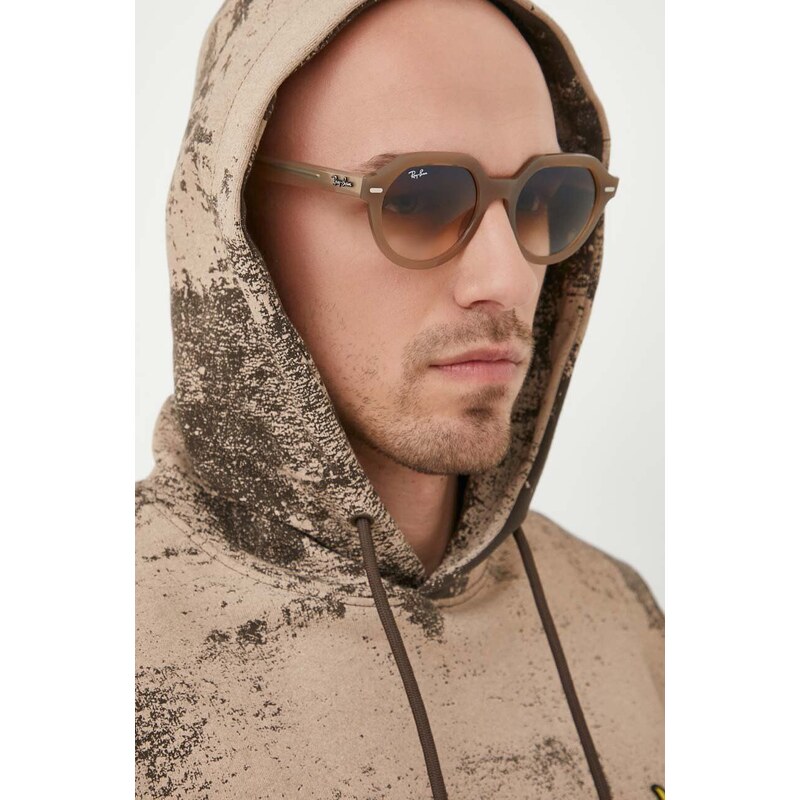 Ray-Ban ochelari de soare culoarea bej