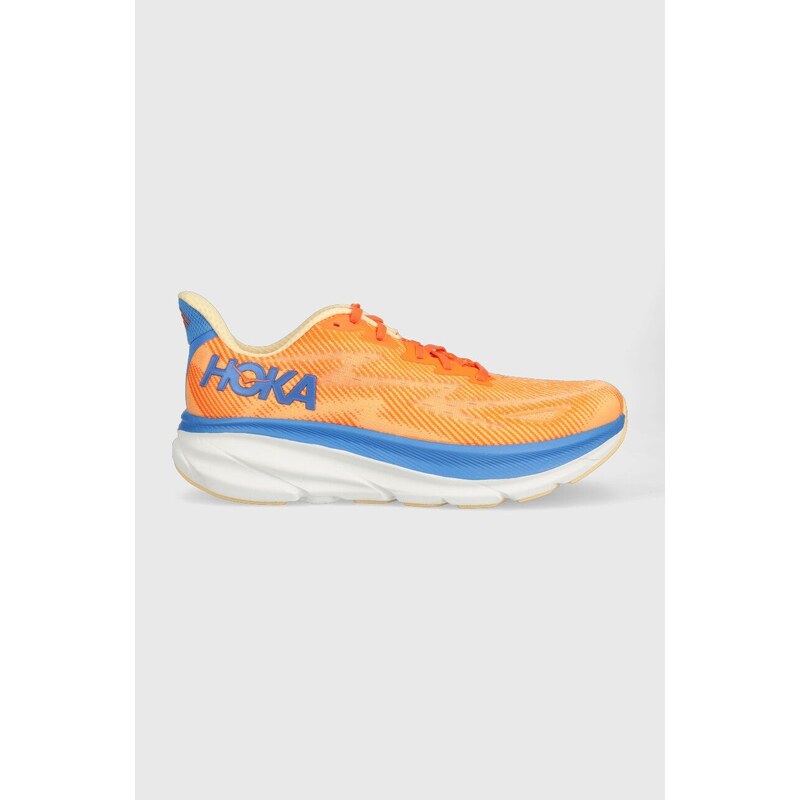 Hoka pantofi de alergat Clifton 9 culoarea portocaliu, 1127895 1127895-EPFR