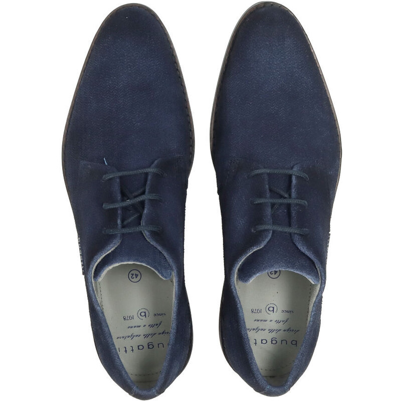 Bugatti bărbați pantofi formali moderni - albastru închis