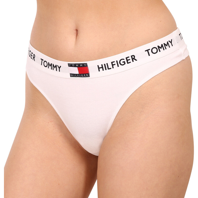 Tanga damă Tommy Hilfiger alb (UW0UW02198 YCD) XL