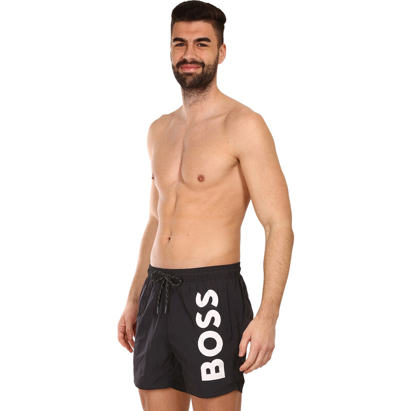 Costum de baie pentru bărbați BOSS negru (50469602 007) M