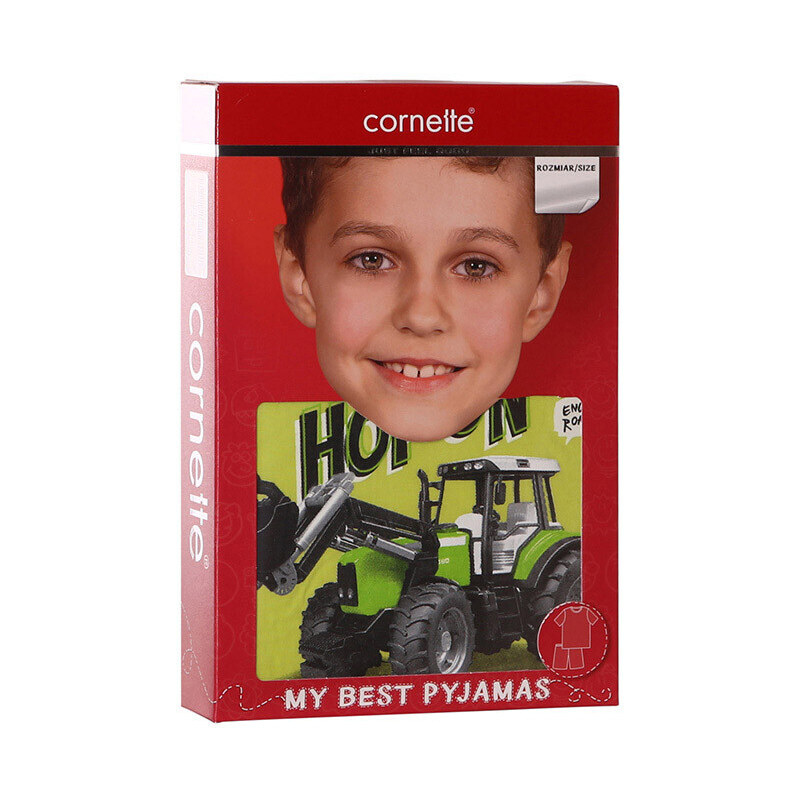 Pijama băieți Cornette tractor (789/101) 110