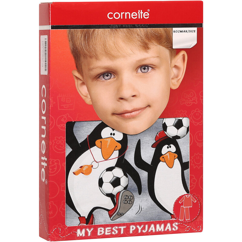 Pijama băieți Cornette Goal (477/136) 110